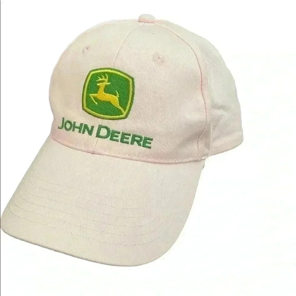 John Deere Pink Baseball Cap - Picture 1 of 6